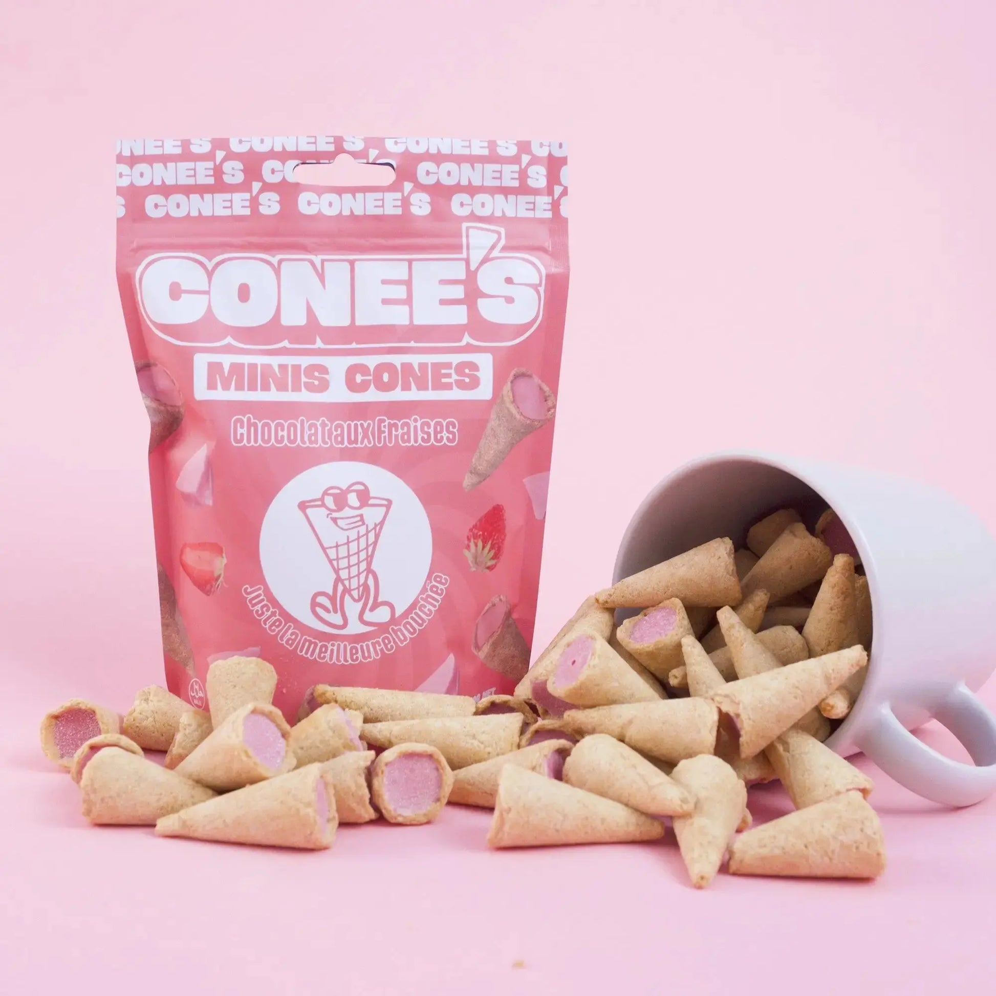bitecone mini cone fraise