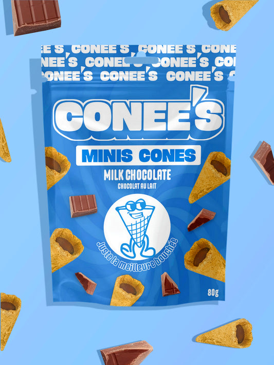 Mini Cones Chocolat au lait