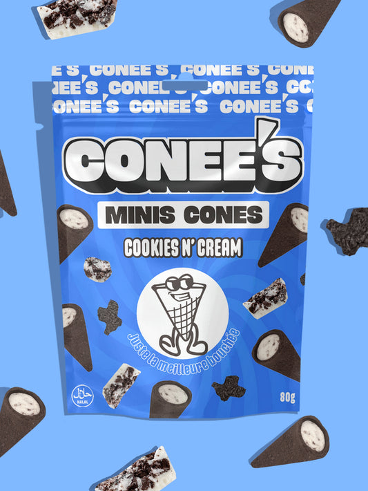 Mini Cones Cookies N' Cream