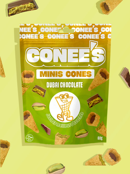 Mini Cones Dubai Chocolate