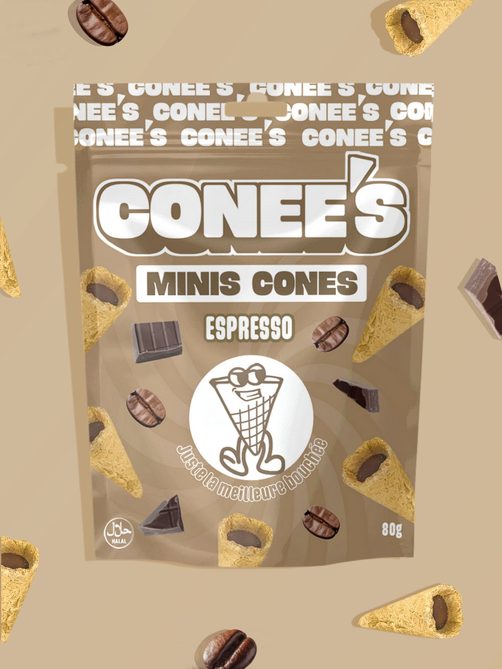 Mini Cones Espresso