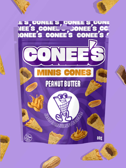 Mini Cones Peanut Butter